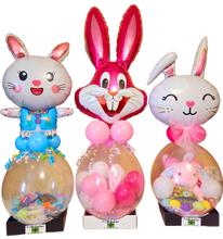 Load image into Gallery viewer, Bulk Package Stuffed Bunny Balloon (10 Gifts)
