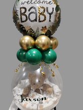 Load image into Gallery viewer, Personalized Luxury Balloon Baby Gift (Diapers)
