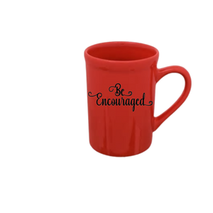 Be Encouraged Red (16 oz Mug)